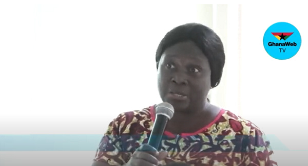 Senior Programme Officer of SEND GHANA, Mrs. Harriet Nuamah Agyemang