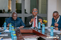 Dr Mahamudu Bawumia has held consultations with the leadership of PSGH