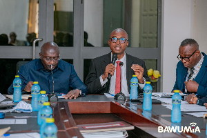 Dr Mahamudu Bawumia has held consultations with the leadership of PSGH