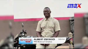 Berekum Chelsea Communications Team Member, Albert Diewuo.jpeg