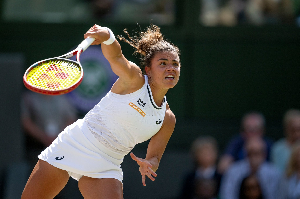 Female tennis star Jasmine Paolini