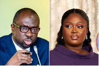 EOCO suspects Baffour Awuah (L), Frimpomaa Dwumah (R) and unnamed NPP MP colluded