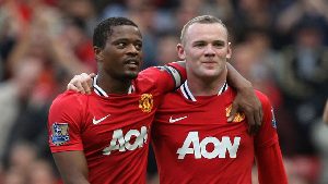 Evra and Rooney are former players of Manchester United