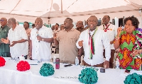 Some NDC executives at the inauguration ceremony