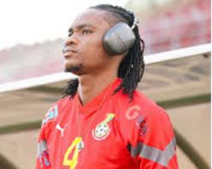 Black Stars defender Razak Simpson