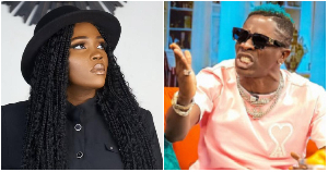 Highest Eri (L) exchanged words with Shatta Wale(R) on social media