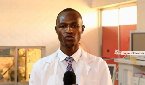 Medical Supt of the Wa West District Hospital, Dr. Benjamin Ameyuori - Photo credit: Myjoyline
