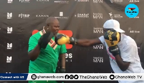 Bukom Banku training Ambitious Tilapia