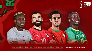 L-R: Victor Osimhen, Mohammed Salah, Brahim Diaz and Sadio Mane