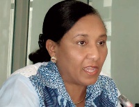 Dep. Minister of Finance, Mona Quartey