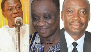 Prof. Christopher Ameyaw-Akumfi and Salifu Adam Braimah are possible contenders