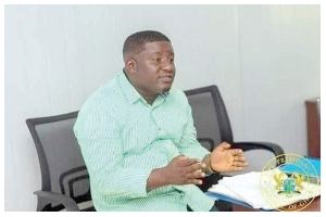 Michael Kwadwo Peprah, President of National Concerned Small Scale Miners Association