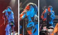 Stonebwoy broke down in tears on stage during his sold-out UK concert