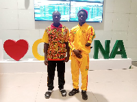 Hayford Addai (R) is Ghana’s rising para athletics star