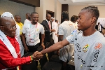 Ghanaians on social media react to Akufo-Addo's visit to Black Stars camp