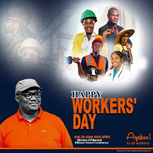 Dr Nana Ayew Afriye is the MP for Effiduase/Asokore