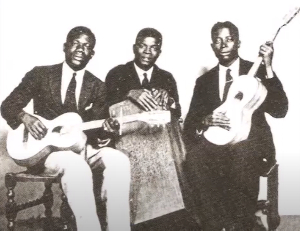 Musician Kwame Asare and the Kumasi Trio