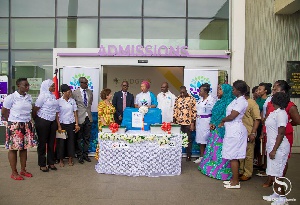 Second Lady, Mrs. Samira Bawumia donates to Greater Accra Regional Hospital at Ridge