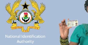 Only 4.5million resident Ghanaians have National IDs.