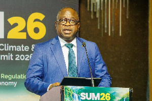 Ghana's Minister of State for Climate Change and Sustainability, Seidu Issifu