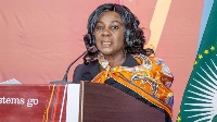 Cecilia Dapaah former Sanitation and Water Resources Minister