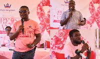 The exercise formed part of activities marking Pink October to raise breast cancer awareness