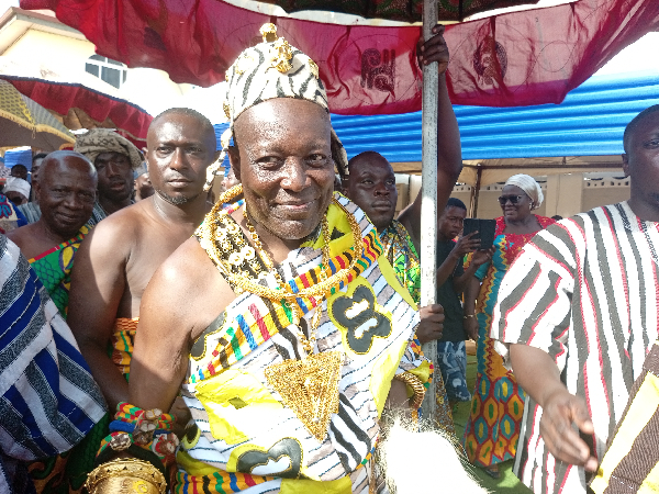 Omanhene of Amanokrom and Akuapem Gyasehene, Okofrobuor Oyeeman Osim Kwatia II