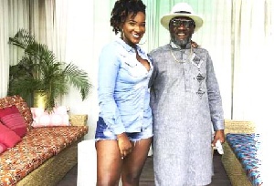Ebony and her father