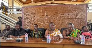 James Gunu (third from right) with the MDCEs in the House