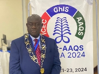 President of the Ghana Institute of Surveyors (GhIS), Alhaji Sulemana Mahama
