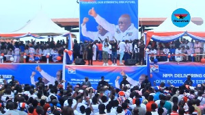 President Akufo-Addo during election 2016
