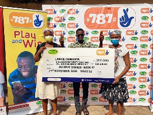 Lawoe Mawunya wins GHS 920,500 787-NLA cash price