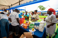 Residents undergo free malaria screening in Amansie West