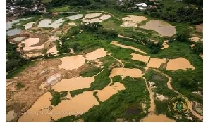 Galamsey sites