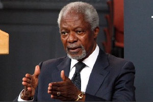 Former UN Secretary General Kofi Annan will be buried today