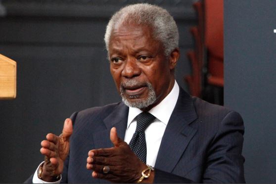 Former UN Secretary General Kofi Annan will be buried today