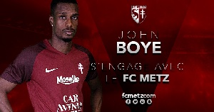 John Boye missed the game due to suspension