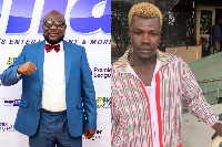 A grid photo of Mohammed Amin Lamptey and the late Bahubali