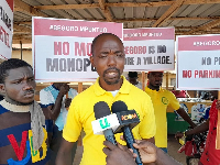 Otuo-Serebuor Kwadwo Bannor is president of the Begoro Central Co-Operative Transport Society