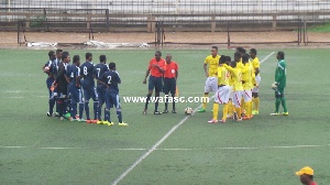 WAFA SC versus Togo national team.