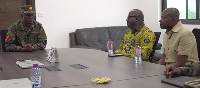 Two retired officers have donated GH¢15,000 towards the Burma Camp Redevelopment Project
