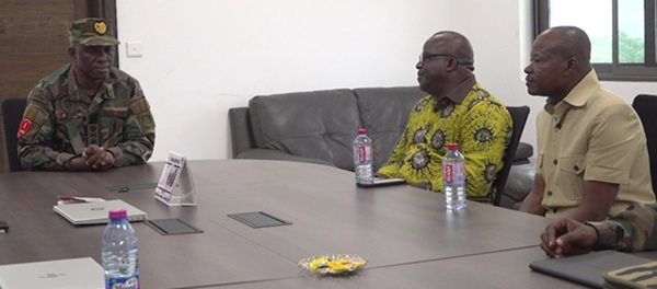 Two retired officers have donated GH¢15,000 towards the Burma Camp Redevelopment Project
