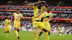 Adama Traore celebrates goal