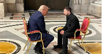 Trump and Zelensky spoke on the sidelines of Pope Francis funeral