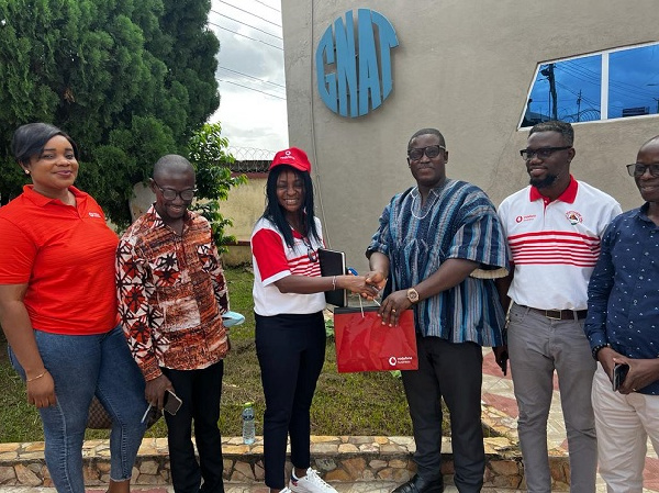 Vodafone Ghana officials, others in a group picture