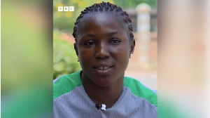 Blessing Illivieda na Nigeria Super Falcons player