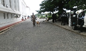 The presence of heavy Police and Military at the Supreme Court Tuesday July 5 is unusual.