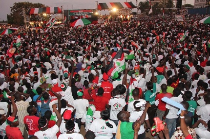 NDC supporters
