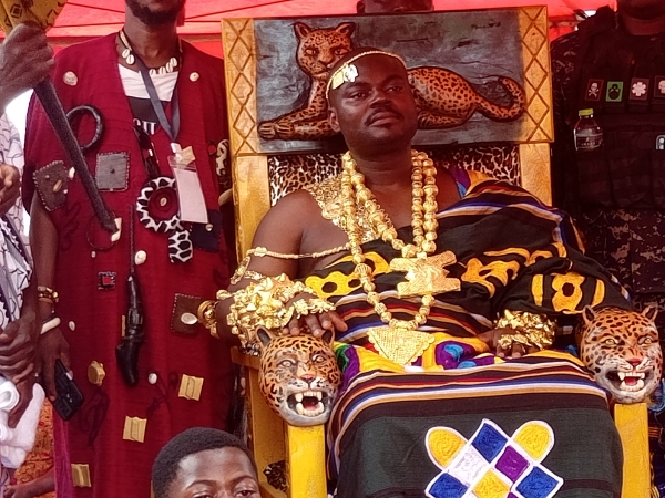 Akusiaku-Brempong Kumi Sasraku VIII, Anummanhene and Paramount Chief of Anum Traditional Council