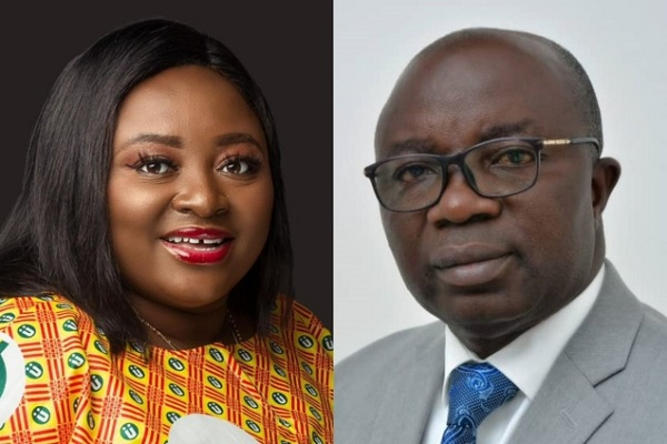 Gifty Oware-Mensah (L) and Osei Assibey Antwi are facing serious charges for their conduct